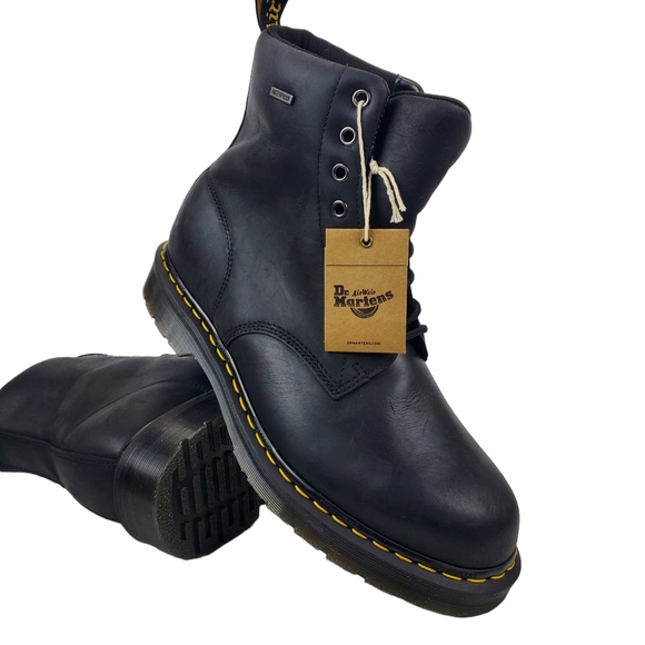 🆕️ DR MARTENS Boots 1460 WATERPROOF WP Drywair Workwear Leather Outdoor - Picture 5 of 10
